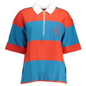 Gant Red Cotton Women Polo Shirt