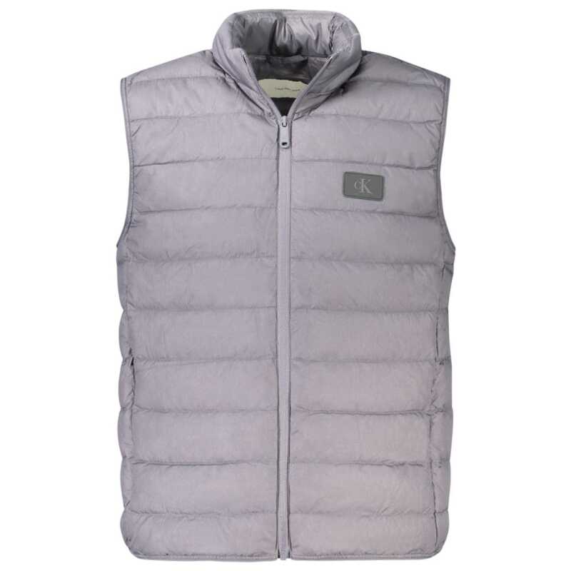 Calvin Klein Gray Polyamide Men Jacket, theFeinheit