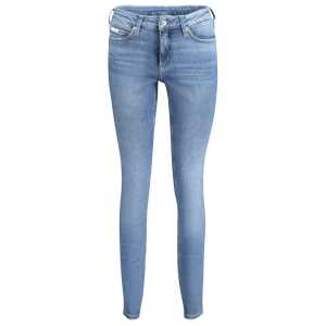 Calvin Klein Blue Cotton Jeans & Pant