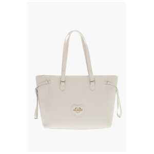 Moschino LOVE Saffiano Faux Leather Tote Bag