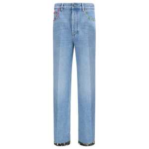 Valentino Jeans with floral details