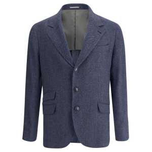 Brunello Cucinelli Wool Blazer Jacket