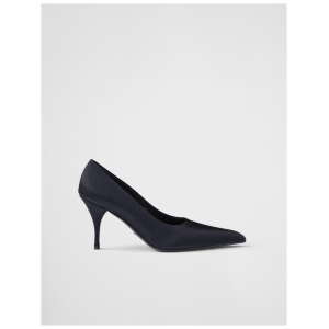 Prada Blue Satin Pumps