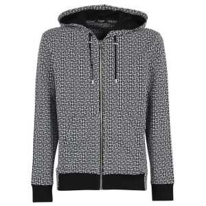 Balmain Black Cotton Sweater