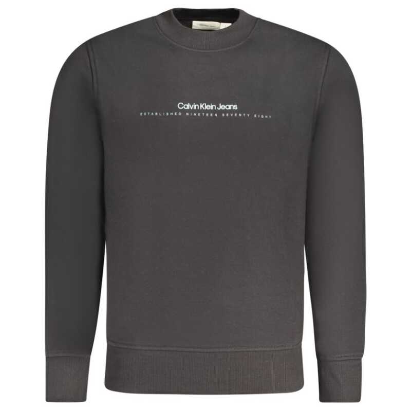Calvin Klein Black Cotton Men Sweater, theFeinheit