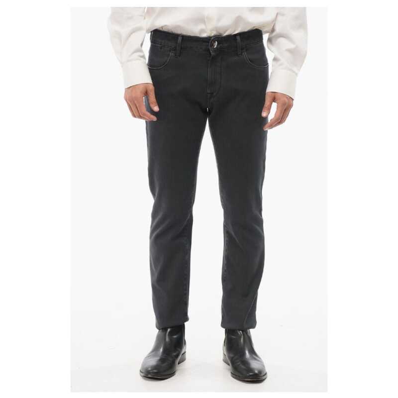 Corneliani ID Stone Washed Slim Fit Denims 14cm, theFeinheit