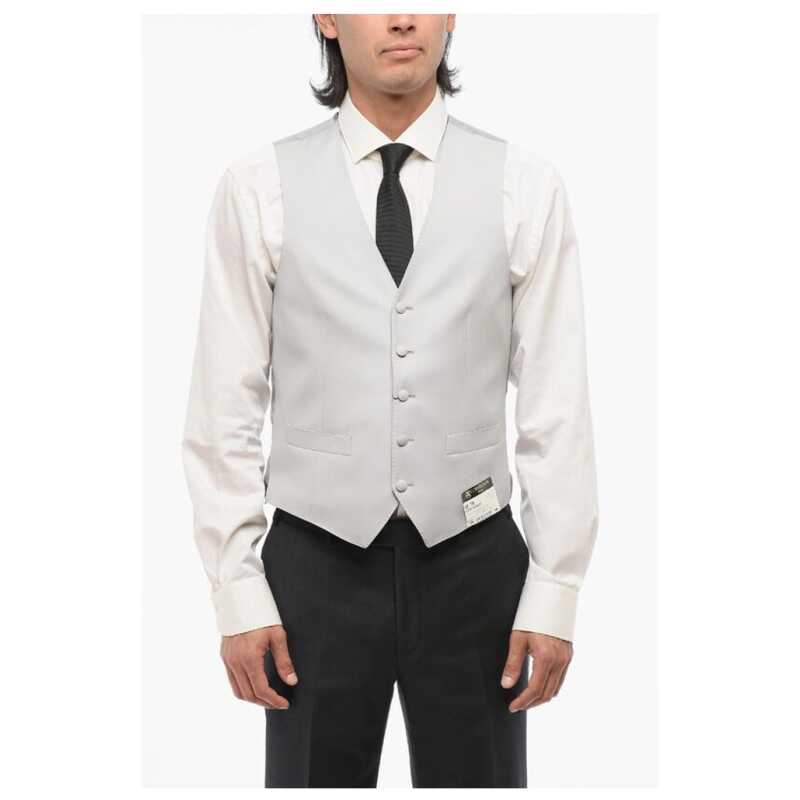 Corneliani 5 Buttons Wool Vest, theFeinheit