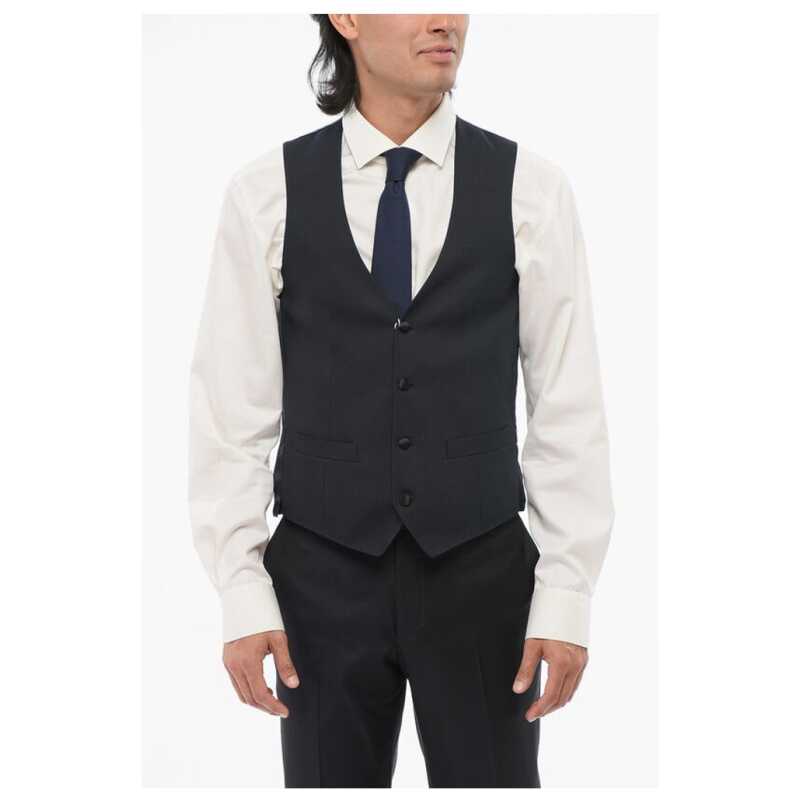 Corneliani Wool 4 Buttons Vest, theFeinheit