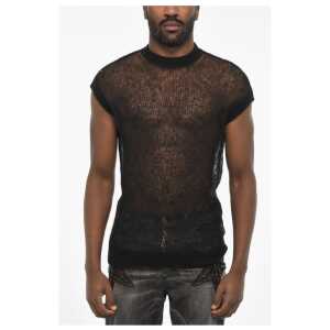 Dsquared² Sleeveless Lightweight Crew-neck Sweater