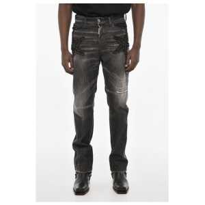 Dsquared² Regular Fit Jeans With Jewels