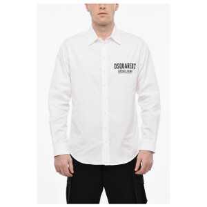 Dsquared² Long Sleeved Shirt With Printed Logo