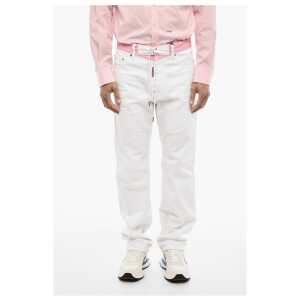 Dsquared² Light Wash Distressed Jeans with Lace