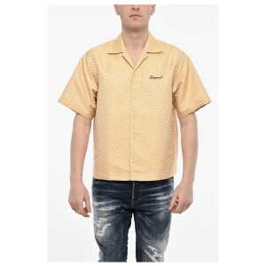 Dsquared² Floral Motif Jacquard Shirt