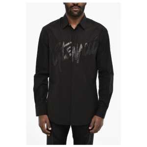 Dsquared² Casual Cotton Shirt with Glitter Details