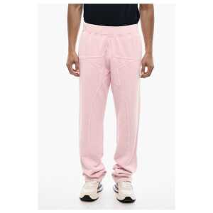 Dsquared² Solid Color Cotton Joggers with Logo