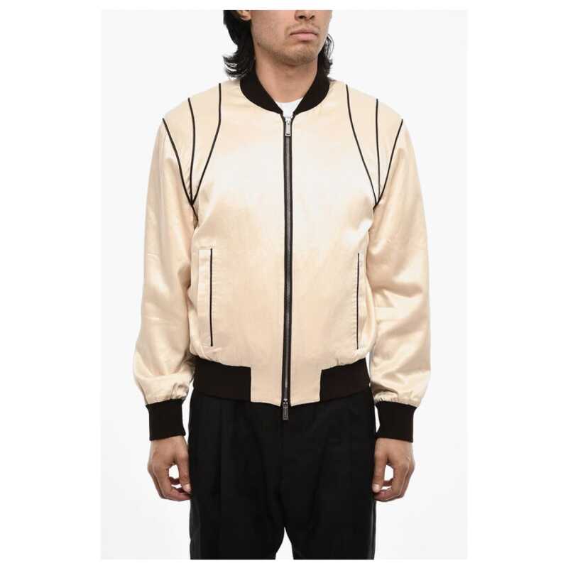 Dsquared² Satin Sweatshirt with Contrasting Trim, theFeinheit