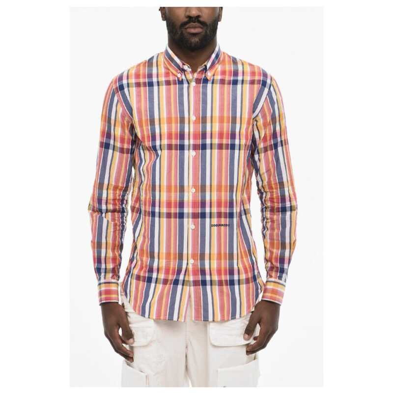 Dsquared² Button Down Check Cotton SUMEMR Shirt, theFeinheit