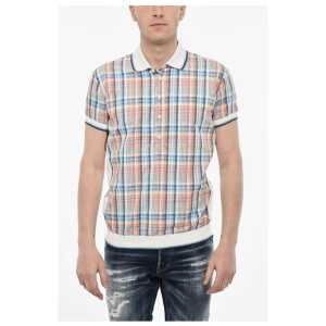 Dsquared² Checked Shirt With Knitted Details