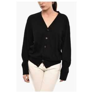 Dsquared² V-Neck Lightweight Cardigan with Breast Pocket