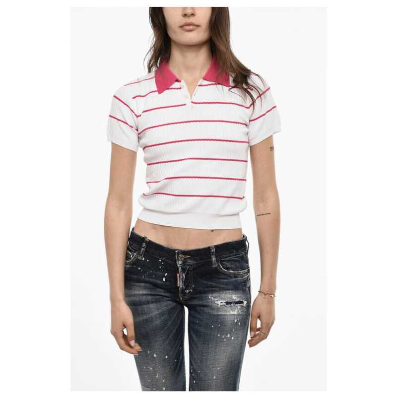 Dsquared² Two-Tone Striped Polo, theFeinheit