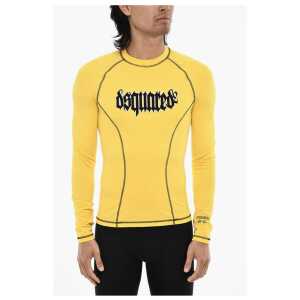 Dsquared² Slim Fit Sport T-shirt with Gothic Print