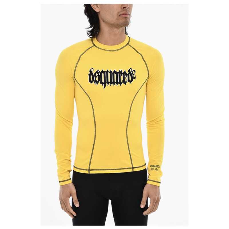 Dsquared² Slim Fit Sport T-shirt with Gothic Print, theFeinheit