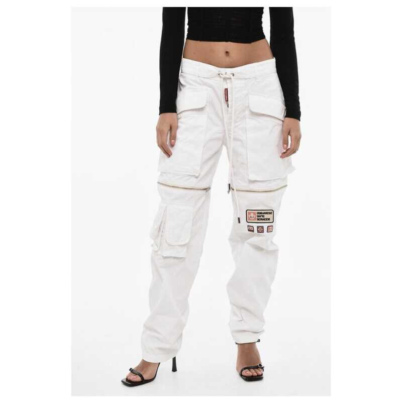 Dsquared² Regular Waist Loose Fit Cargo Pants, theFeinheit