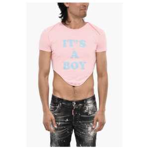 Dsquared² Cropped Crew-neck T-shirt