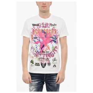 Dsquared² Printed Crew-neck T-shirt