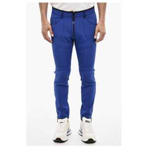 Dsquared² Visible Stitching Slim Fit Nylon Pants