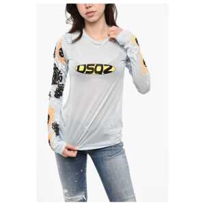 Dsquared² Lightweight Printed Crew Neck T-shirt