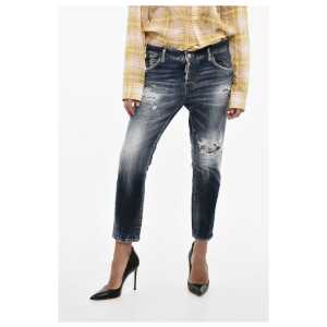 Dsquared² Vintage Effect Regular Fit Jeans