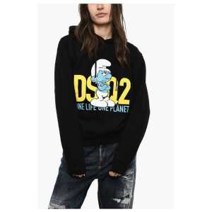 Dsquared² THE SMURFS Brushed Cotton GROUNCHY Hoodie