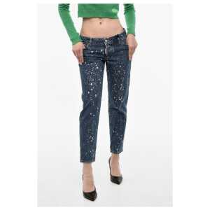 Dsquared² Vintage Effect Regular Fit Jeans