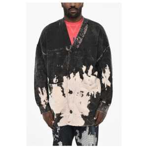Dsquared² Acid Wash Effect Crew-neck Sweatshirt