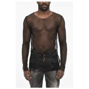 Dsquared² Solid Color Openwork Top