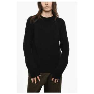 Dsquared² Oversize Fit Virgin Wool Crew-neck Sweater