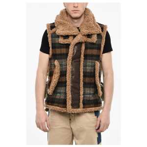 Dsquared² Multi Fabric Padded Vest