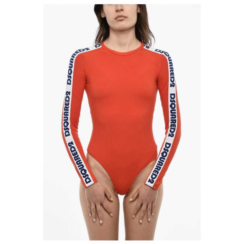 Dsquared² Long Sleeve Body With Logo Bands, theFeinheit