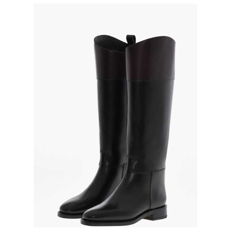 Dsquared² Brushed Leather RIDING Boots, theFeinheit