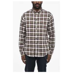 Dsquared² Checked Cotton Button Down Shirt