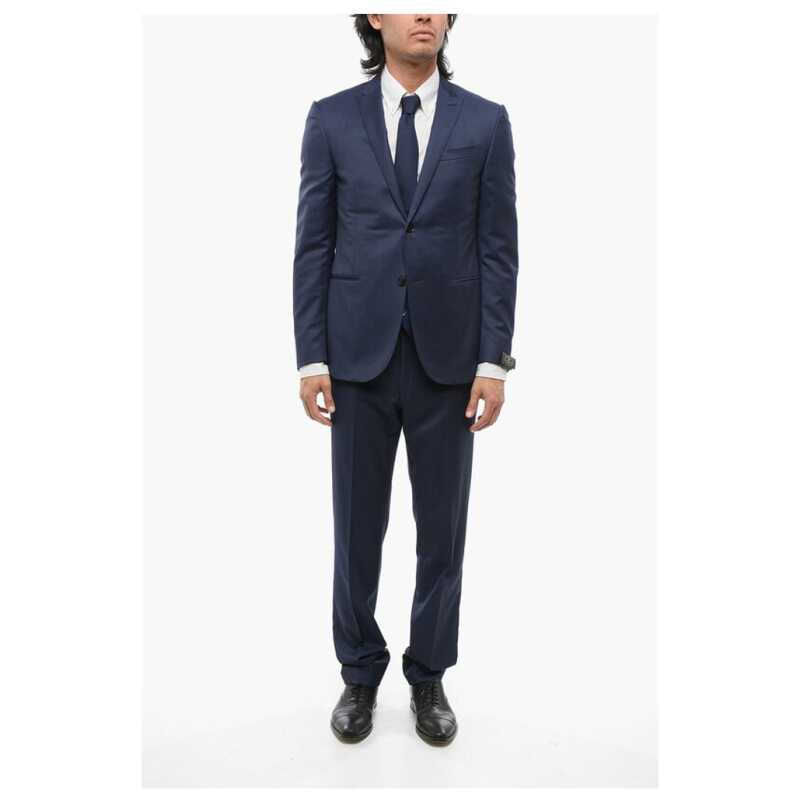 Corneliani Dotted CERIMONIA ACADEMY Suit with Peak Lapel, theFeinheit