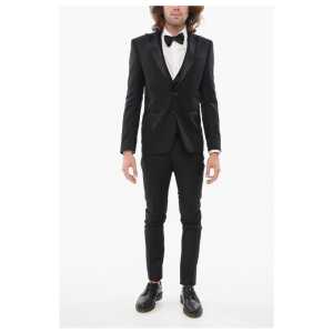 Corneliani CODE 3 Piece Suit with Peak Lapel