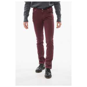 Corneliani ID Cotton Slim Fit 5 Pockets Pants