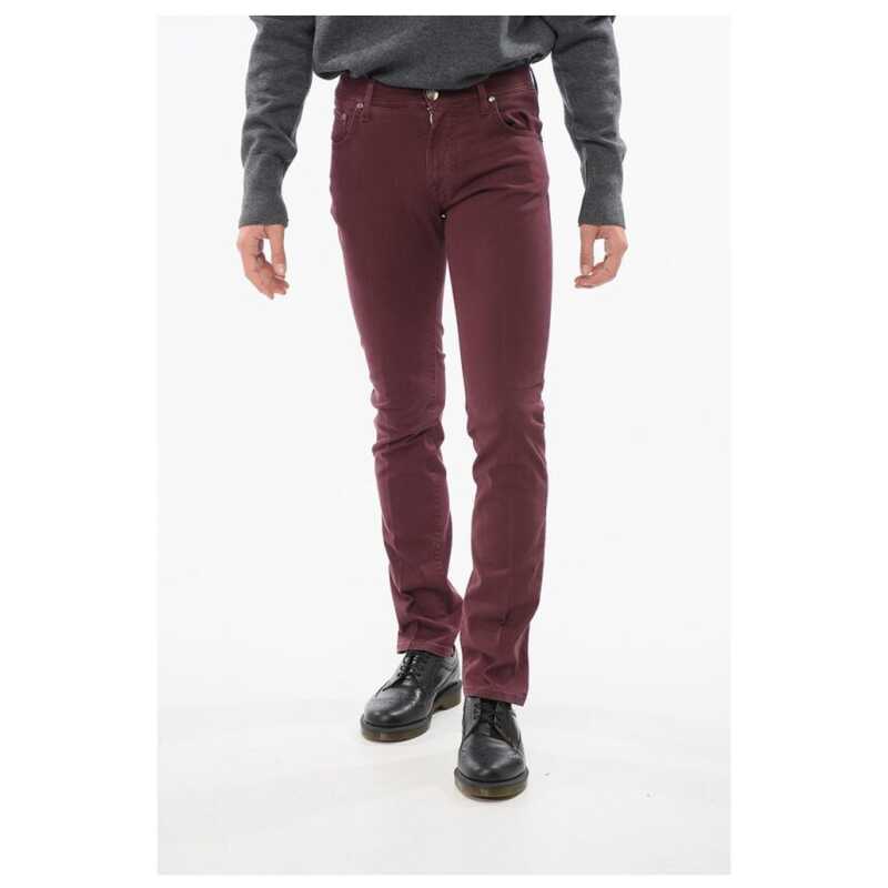 Corneliani ID Cotton Slim Fit 5 Pockets Pants, theFeinheit
