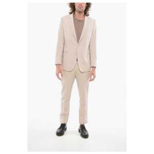 Corneliani Virgin Wool Suit with Peack Lapel