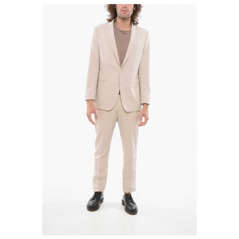 Corneliani Virgin Wool Suit with Peack Lapel, theFeinheit