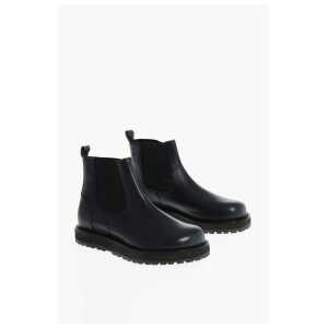 Corneliani ID Leather Chelsea Boots