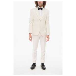 Corneliani CODE Virgin Wool TAILORED 3 Piece Suit With Peak Lapel
