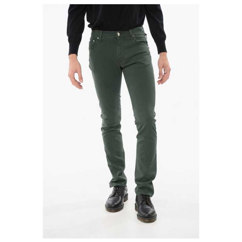Corneliani ID Ton-sur-ton Embroidered Denims, theFeinheit